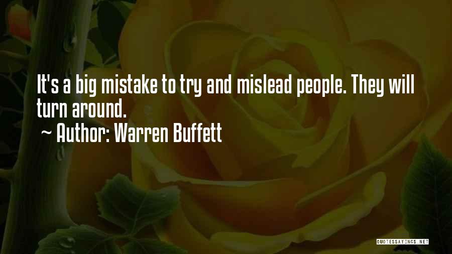 A Big Mistake Quotes By Warren Buffett