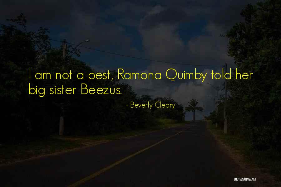A Big Sister Quotes By Beverly Cleary A Big Sister Quotes By Beverly Cleary