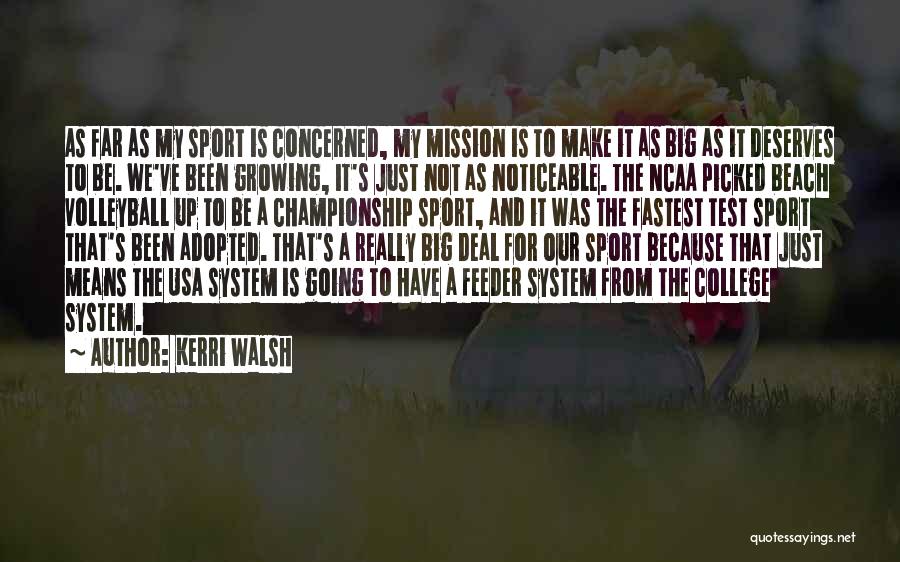 A Big Test Quotes By Kerri Walsh