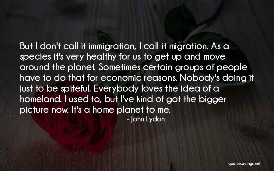 A Bigger Picture Quotes By John Lydon A Bigger Picture Quotes By John Lydon