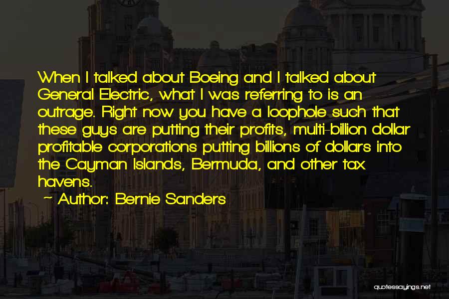 A Billion Dollars Quotes By Bernie Sanders