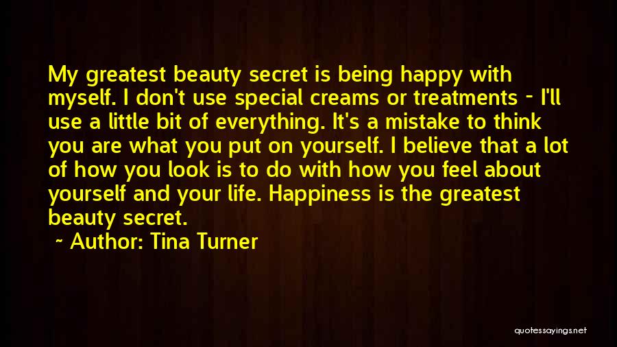 A Bit Of Happiness Quotes By Tina Turner