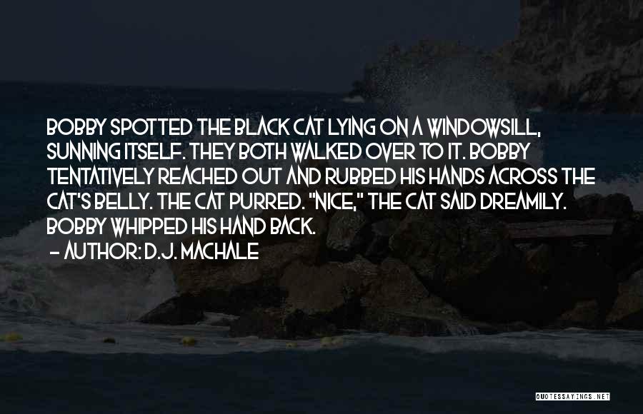 A Black Cat Quotes By D.J. MacHale
