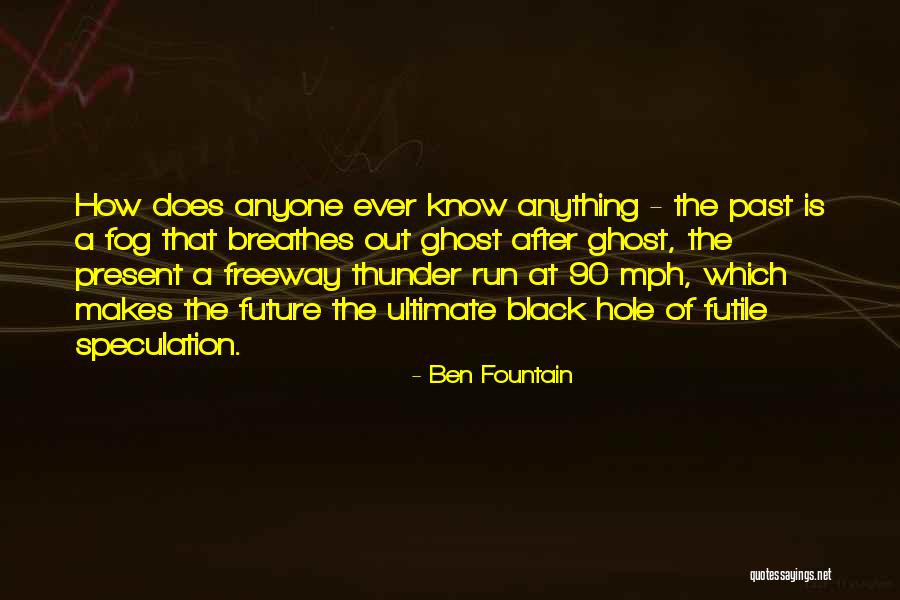 A Black Hole Quotes By Ben Fountain