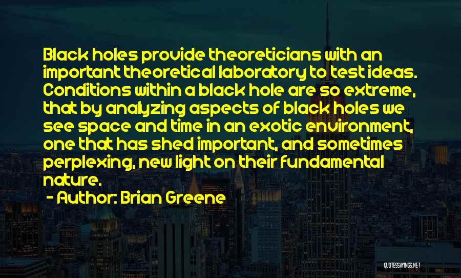 A Black Hole Quotes By Brian Greene