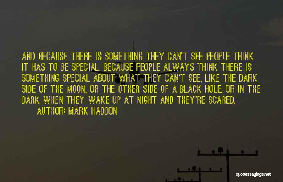 A Black Hole Quotes By Mark Haddon