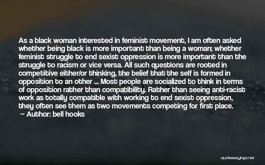 A Black Woman Quotes By Bell Hooks