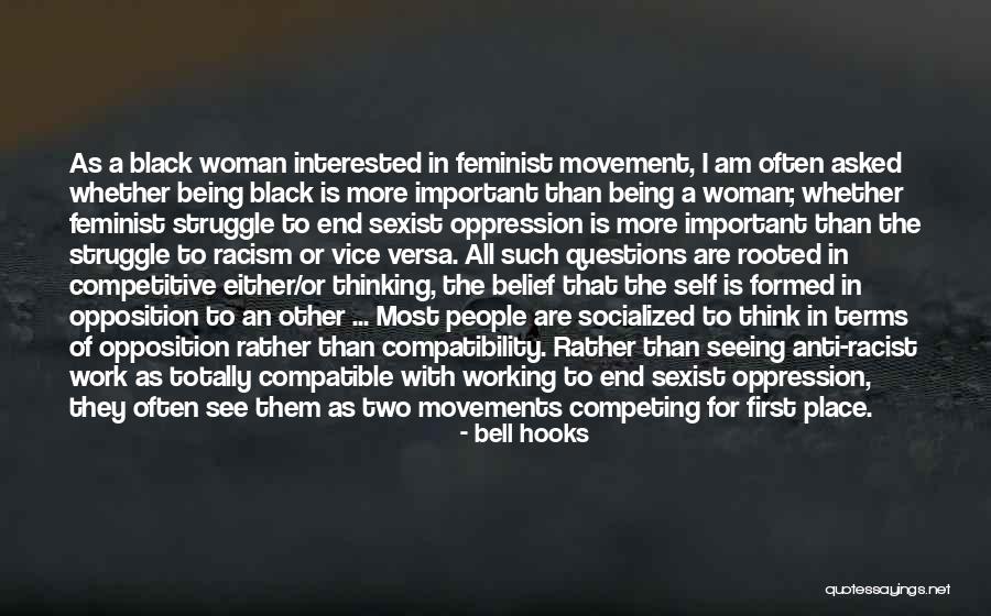 A Black Woman Quotes By Bell Hooks