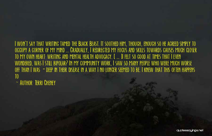 A Black Woman Quotes By Terri Cheney