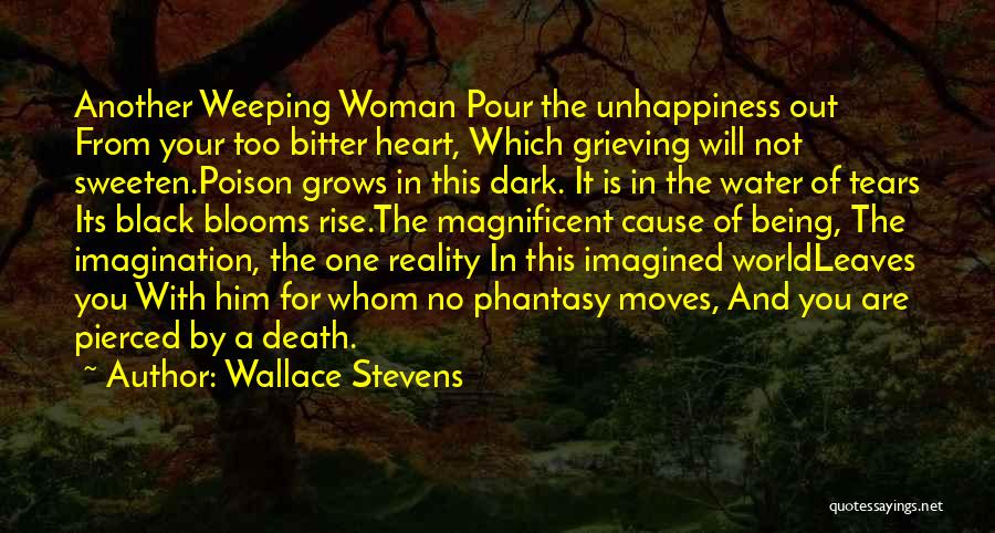 A Black Woman Quotes By Wallace Stevens