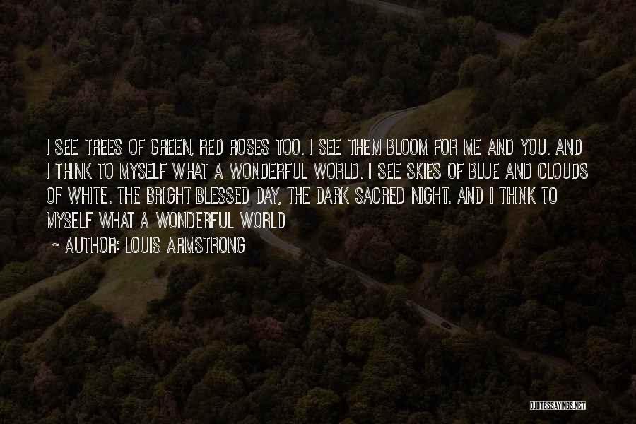 A Blessed Night Quotes By Louis Armstrong