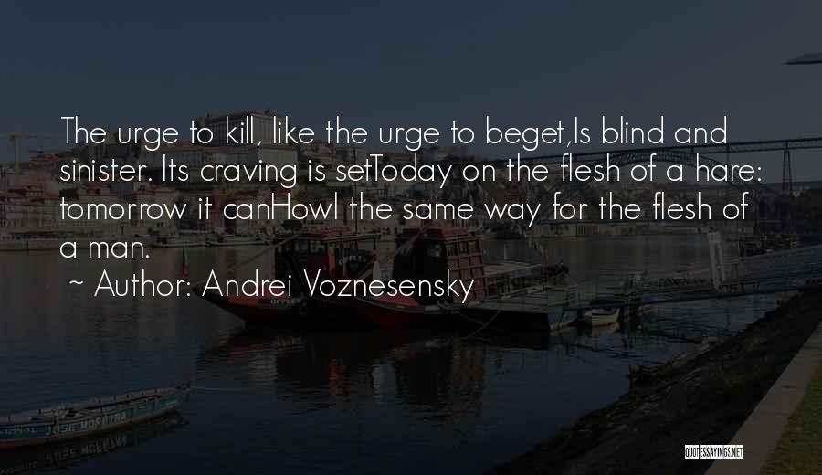 A Blind Man Quotes By Andrei Voznesensky