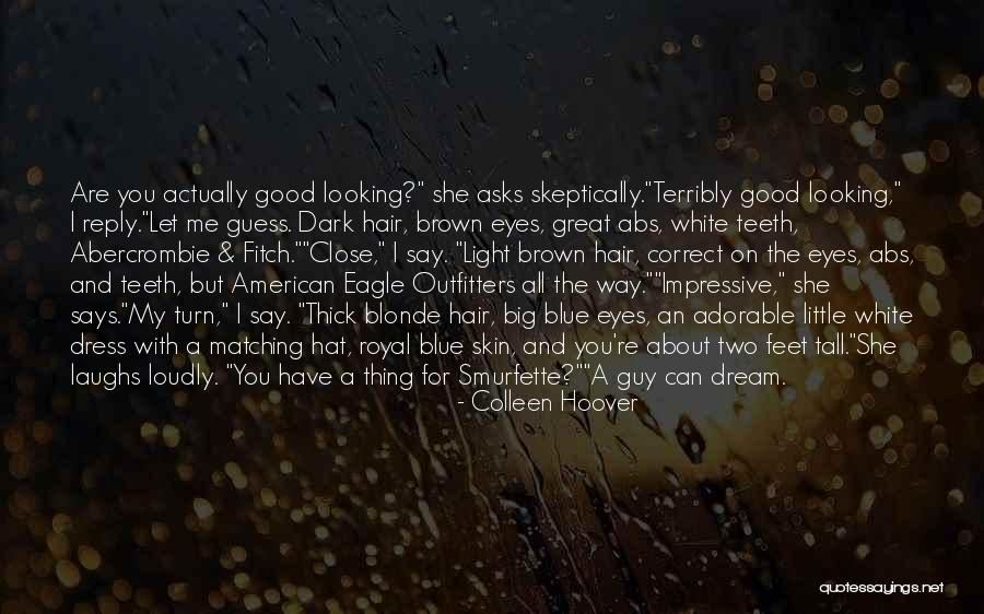 A Blue Dress Quotes By Colleen Hoover A Blue Dress Quotes By Colleen Hoover