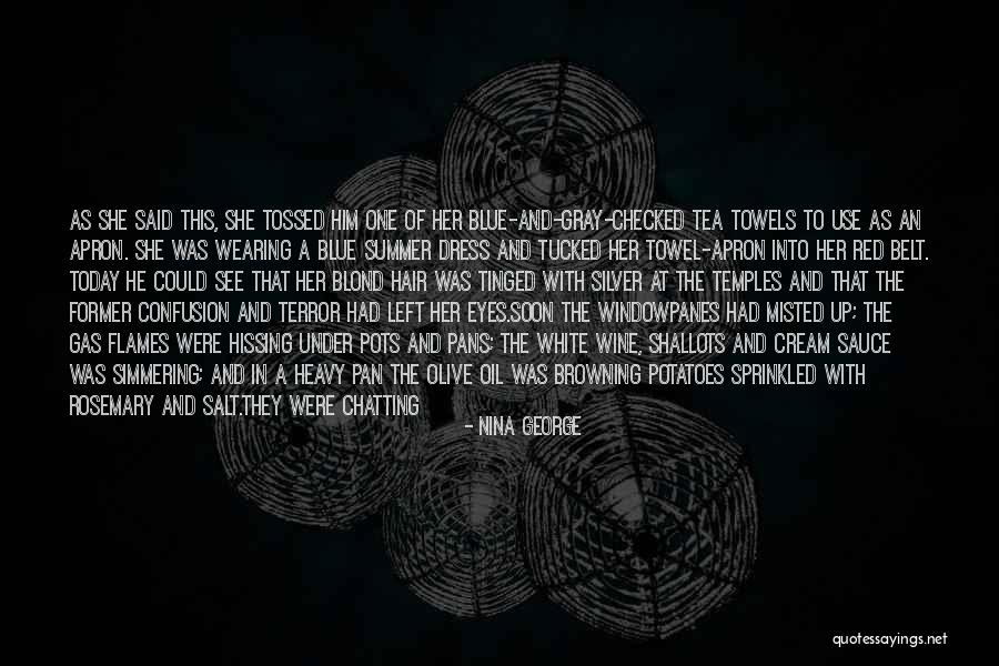 A Blue Dress Quotes By Nina George A Blue Dress Quotes By Nina George