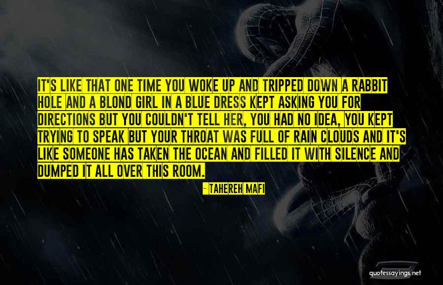 A Blue Dress Quotes By Tahereh Mafi A Blue Dress Quotes By Tahereh Mafi