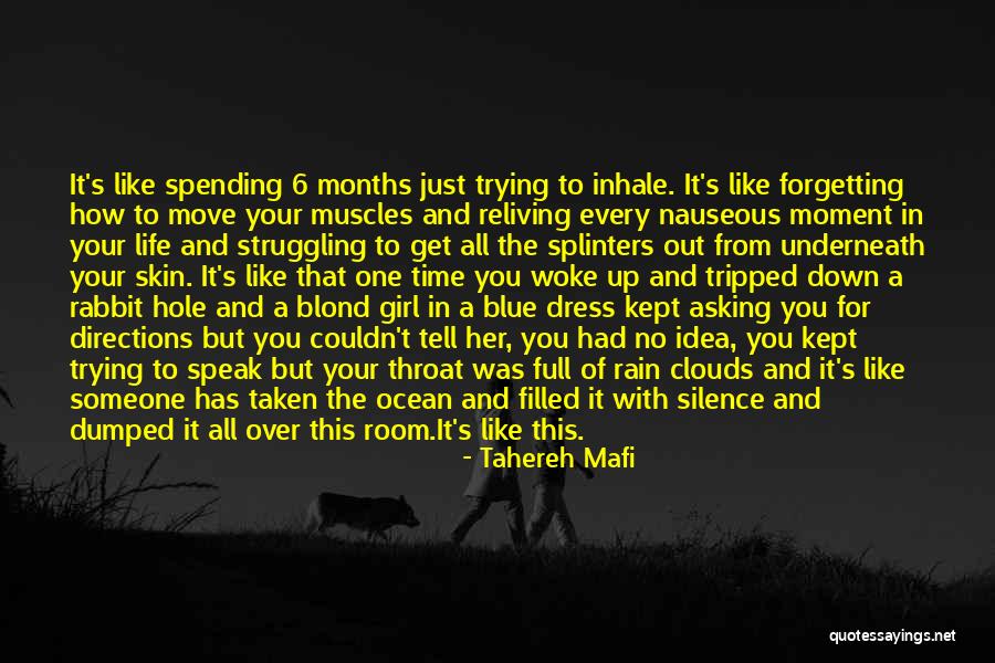 A Blue Dress Quotes By Tahereh Mafi A Blue Dress Quotes By Tahereh Mafi