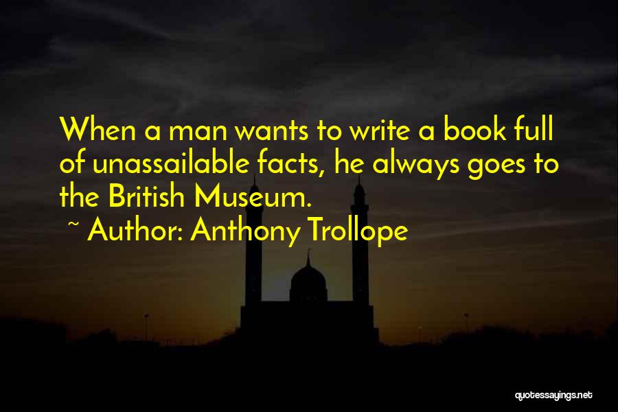 A Book Full Of Quotes By Anthony Trollope