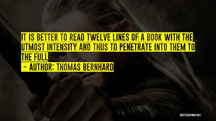 A Book Full Of Quotes By Thomas Bernhard