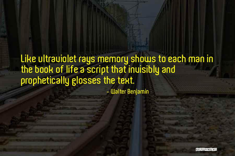 A Book Of Memories Quotes By Walter Benjamin A Book Of Memories Quotes By Walter Benjamin