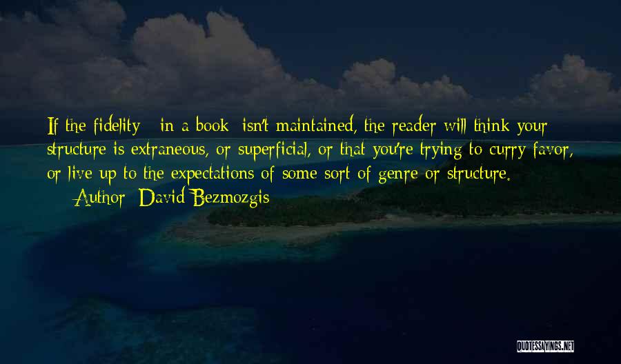 A Book Reader Quotes By David Bezmozgis