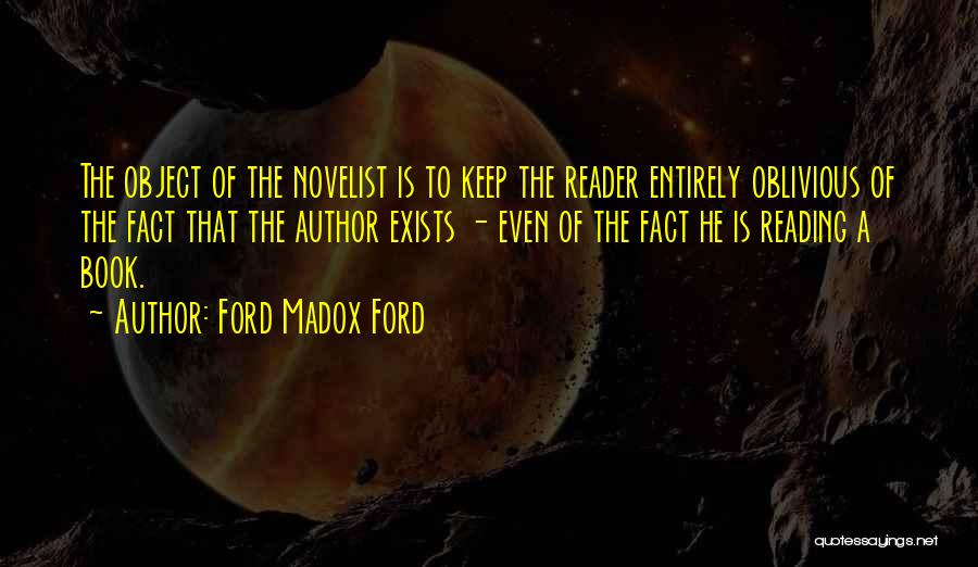 A Book Reader Quotes By Ford Madox Ford