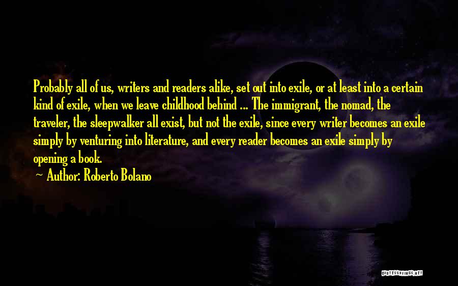 A Book Reader Quotes By Roberto Bolano