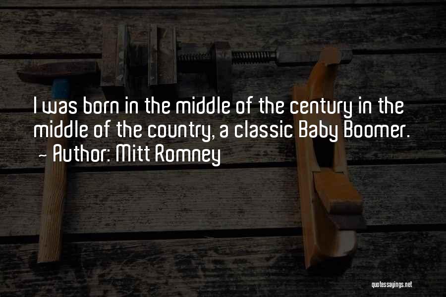 A Born Baby Quotes By Mitt Romney