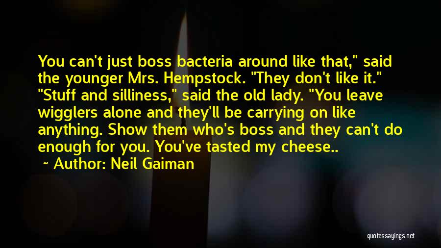 A Boss Lady Quotes By Neil Gaiman