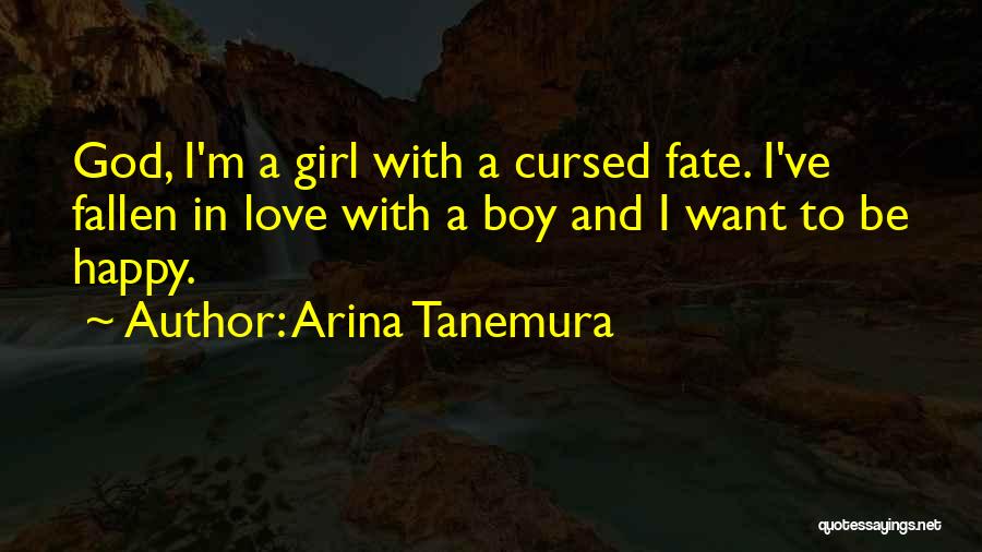 A Boy And Girl In Love Quotes By Arina Tanemura