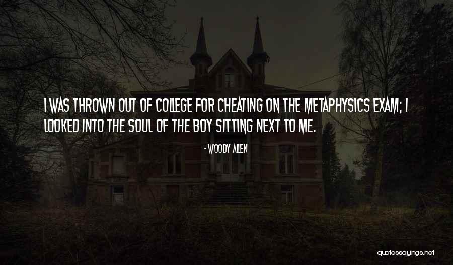 A Boy Cheating On You Quotes By Woody Allen A Boy Cheating On You Quotes By Woody Allen