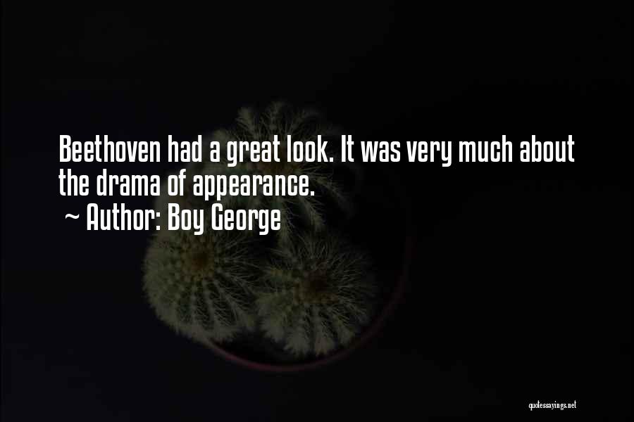 A Boy Quotes By Boy George