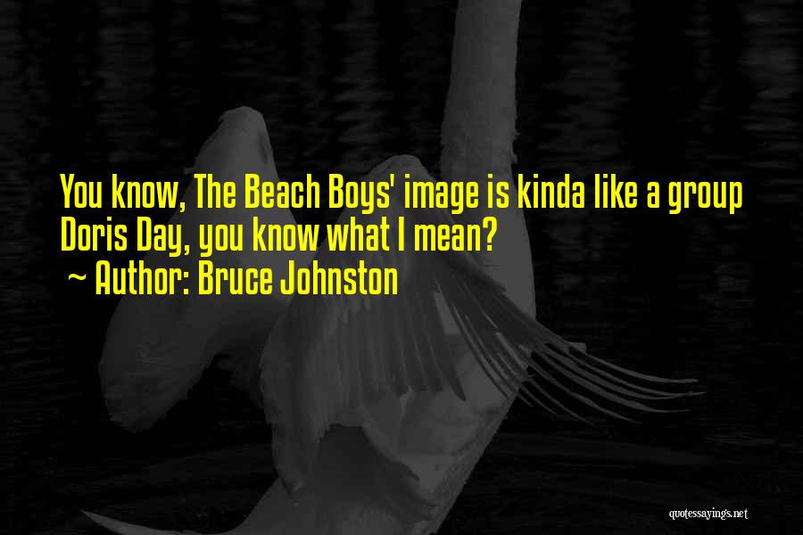 A Boy U Like Quotes By Bruce Johnston