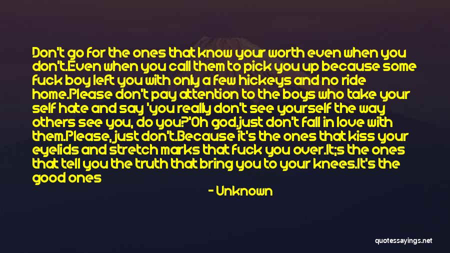 A Boy U Love Quotes By Unknown