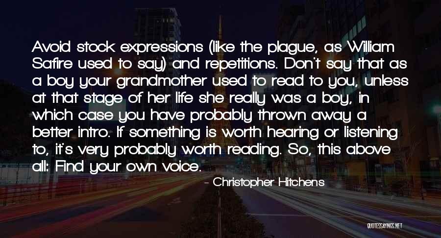 A Boy You Used To Like Quotes By Christopher Hitchens