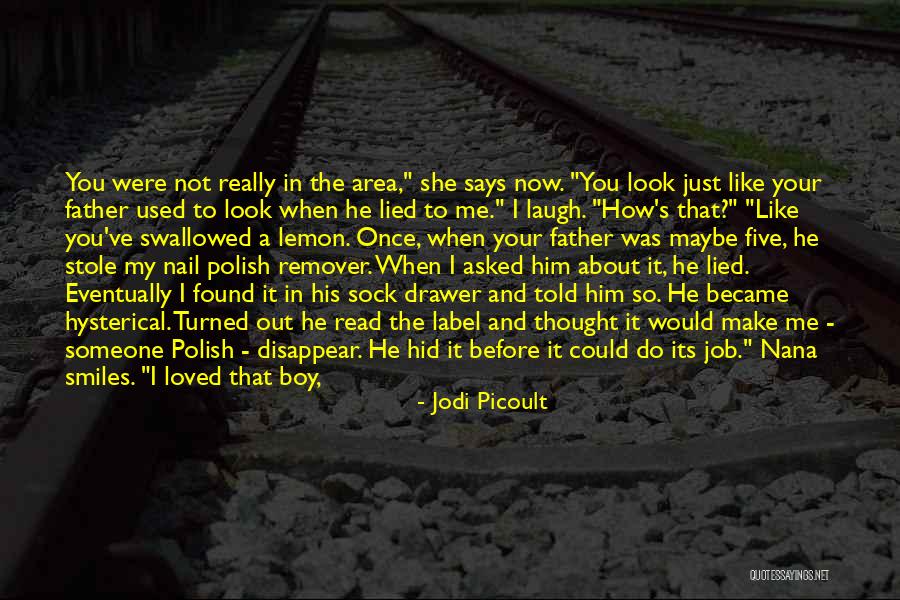 A Boy You Used To Like Quotes By Jodi Picoult