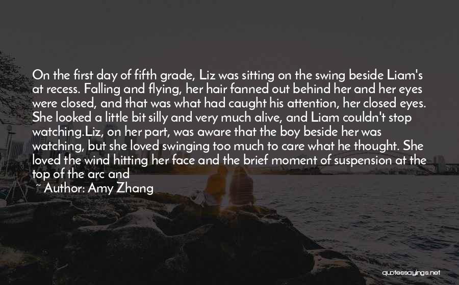 A Boy You're Falling For Quotes By Amy Zhang