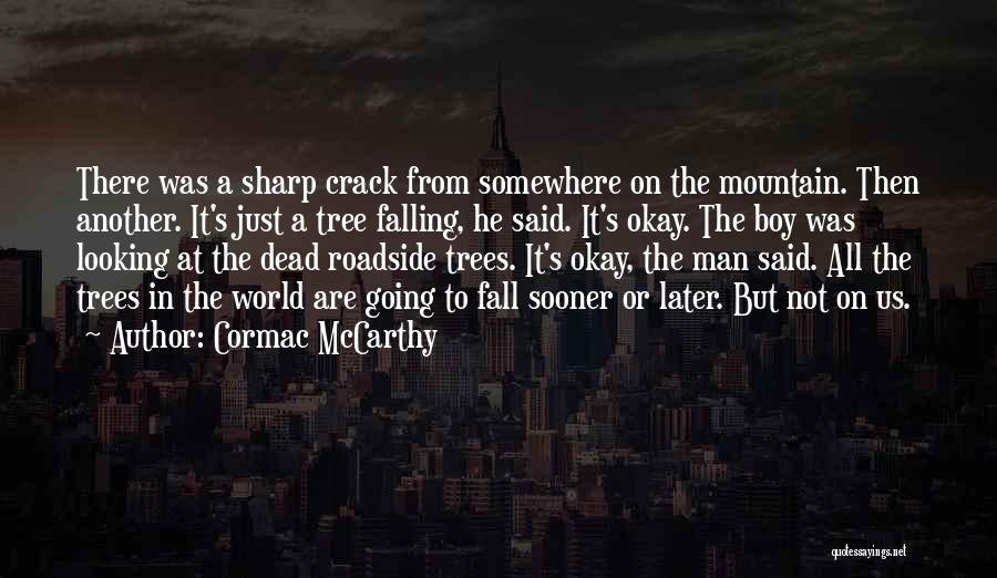 A Boy You're Falling For Quotes By Cormac McCarthy