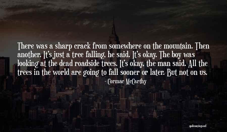 A Boy You're Falling For Quotes By Cormac McCarthy A Boy You're Falling For Quotes By Cormac McCarthy