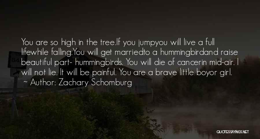 A Boy You're Falling For Quotes By Zachary Schomburg