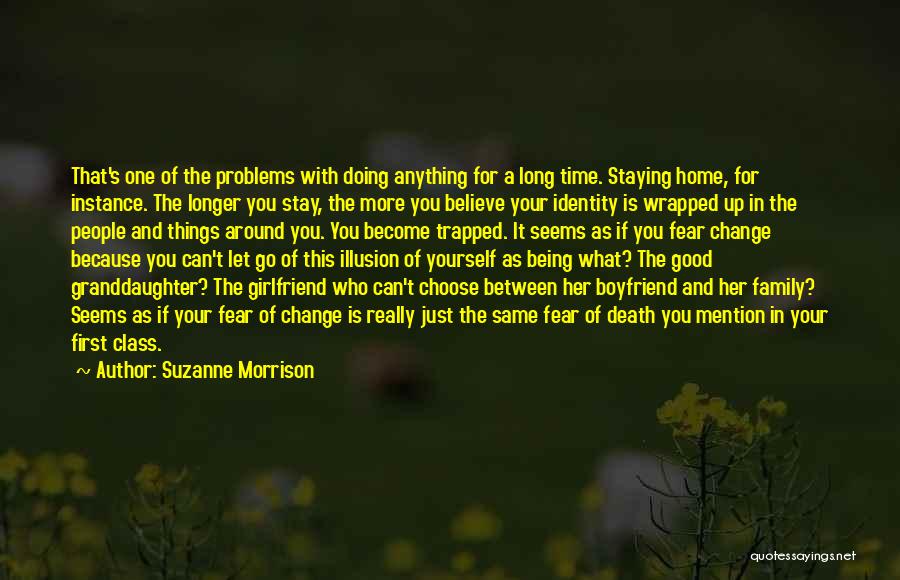 A Boyfriend And Girlfriend Quotes By Suzanne Morrison