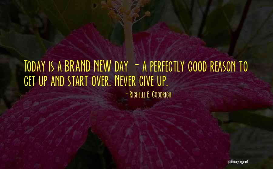 A Brand New Day Quotes By Richelle E. Goodrich