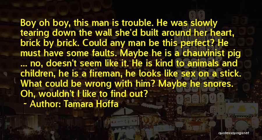 A Brick Wall Quotes By Tamara Hoffa