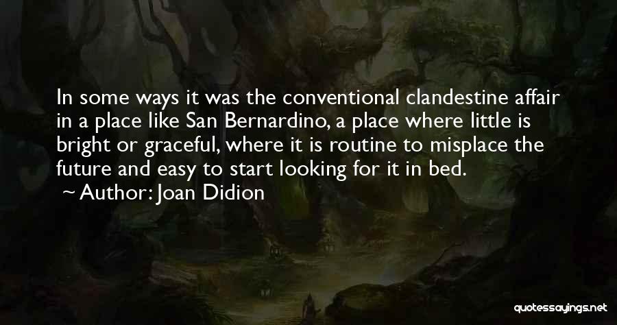 A Bright Future Quotes By Joan Didion