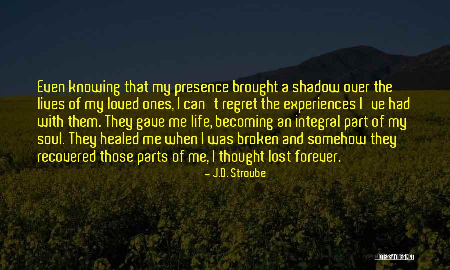 A Broken Family Quotes By J.D. Stroube A Broken Family Quotes By J.D. Stroube