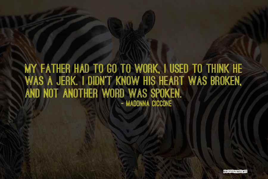 A Broken Family Quotes By Madonna Ciccone A Broken Family Quotes By Madonna Ciccone