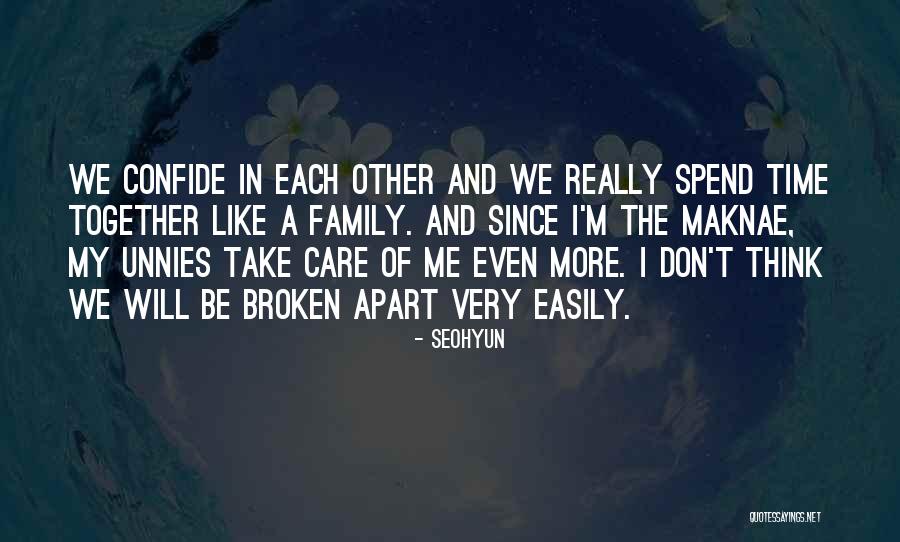 A Broken Family Quotes By Seohyun A Broken Family Quotes By Seohyun