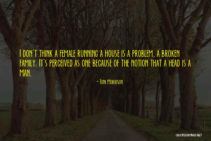 A Broken Family Quotes By Toni Morrison A Broken Family Quotes By Toni Morrison