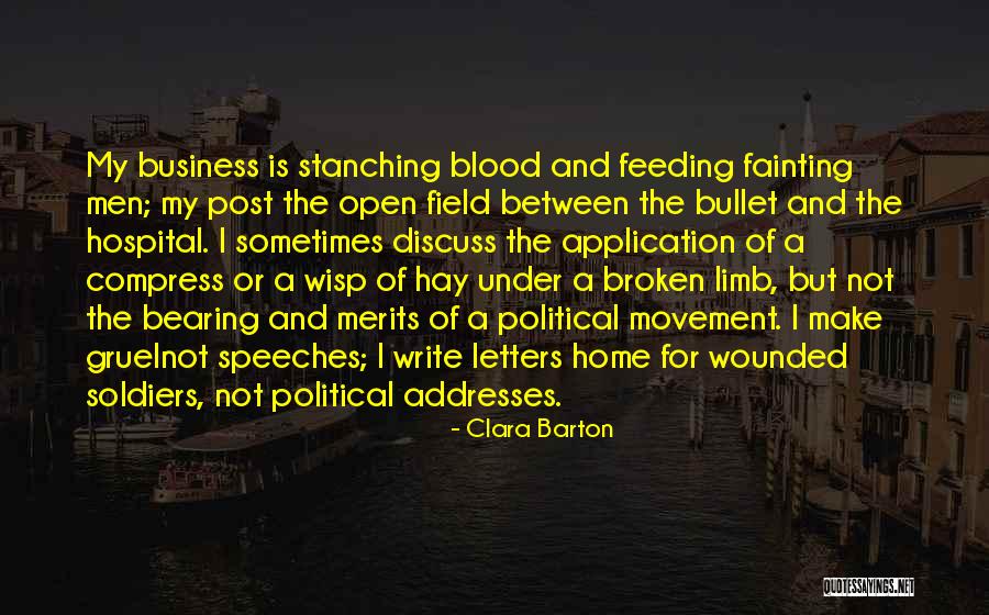 A Broken Home Quotes By Clara Barton A Broken Home Quotes By Clara Barton