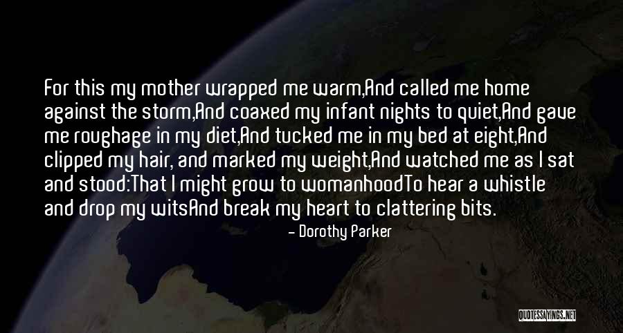 A Broken Home Quotes By Dorothy Parker A Broken Home Quotes By Dorothy Parker