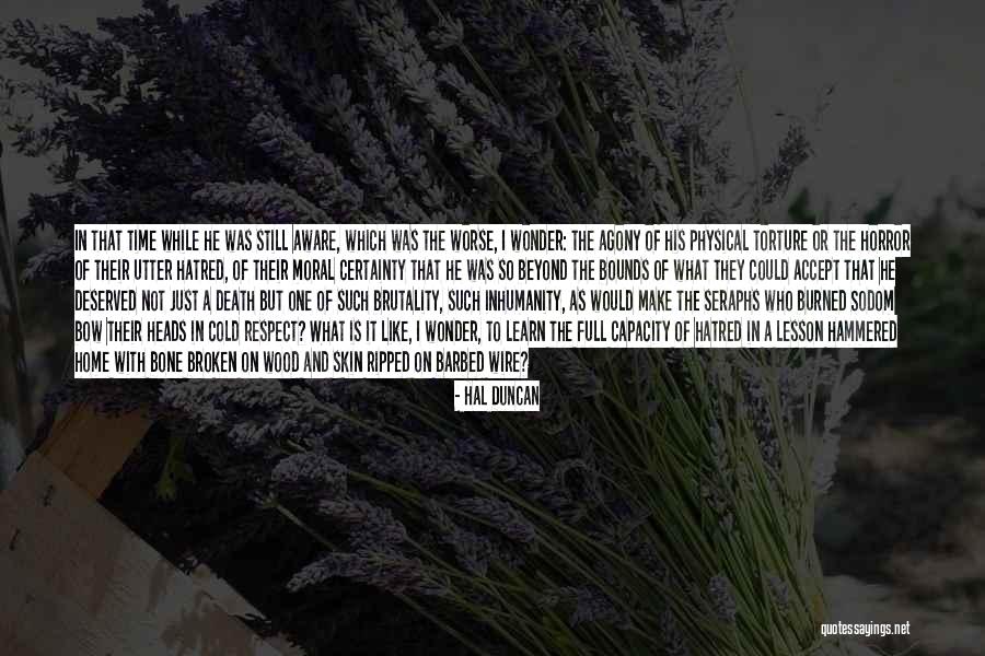 A Broken Home Quotes By Hal Duncan A Broken Home Quotes By Hal Duncan